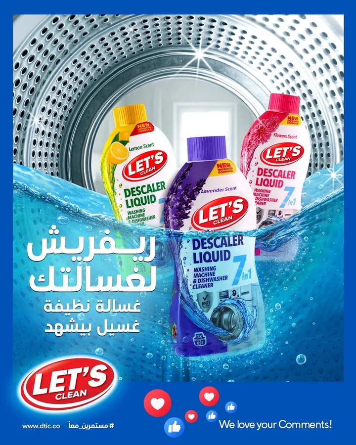 Descaler — Washing Machines & Dishwashers — LET'S Clean by DTIC