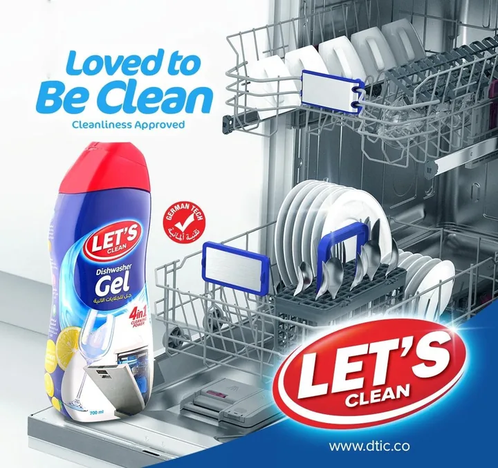Dishwasher Detergent Gel — LET'S Clean by DTIC