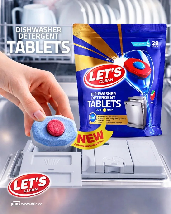 Dishwasher Detergent Tablets — LET'S Clean by DTIC