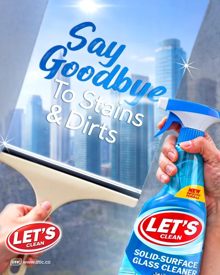 Glass Cleaner — LET'S Clean by DTIC