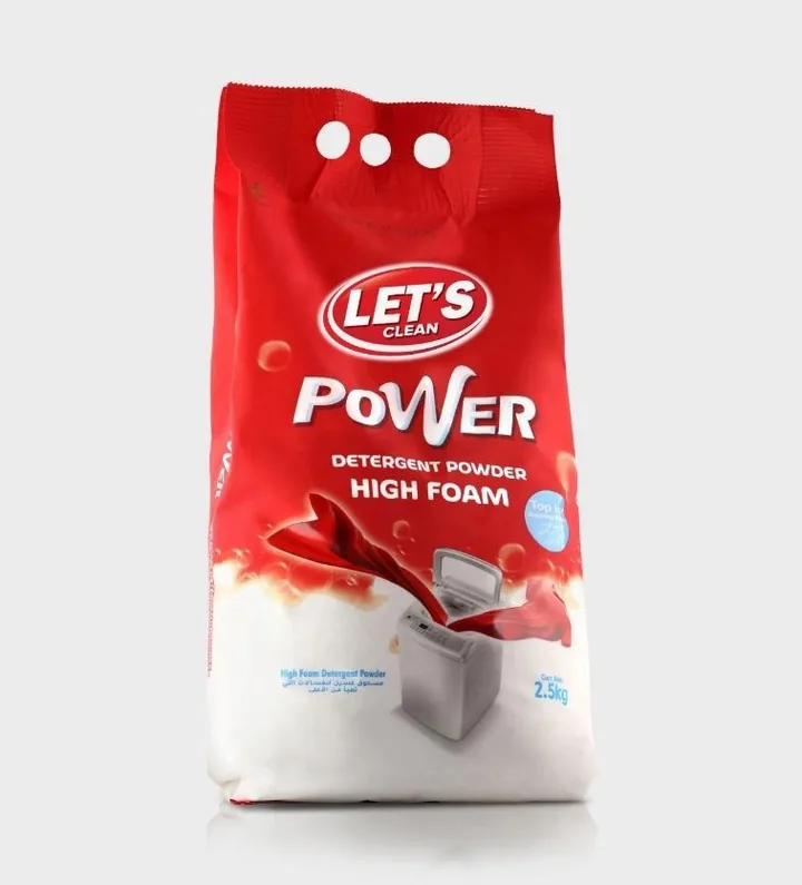 High-Foam Detergent Powder — LET'S Clean by DTIC