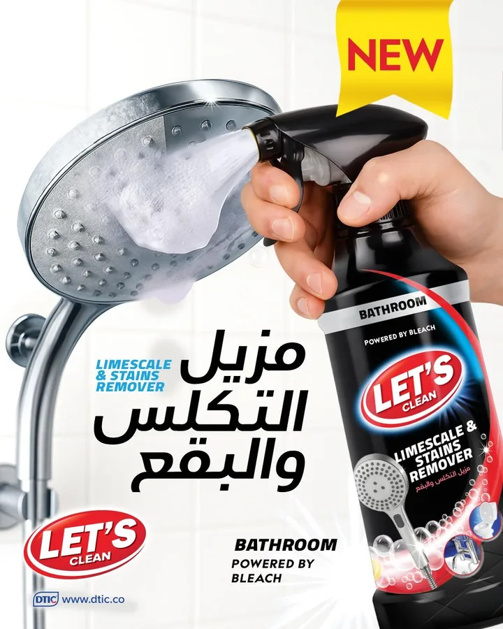 Limescale & Stains Remover for Bathroom — LET'S Clean by DTIC