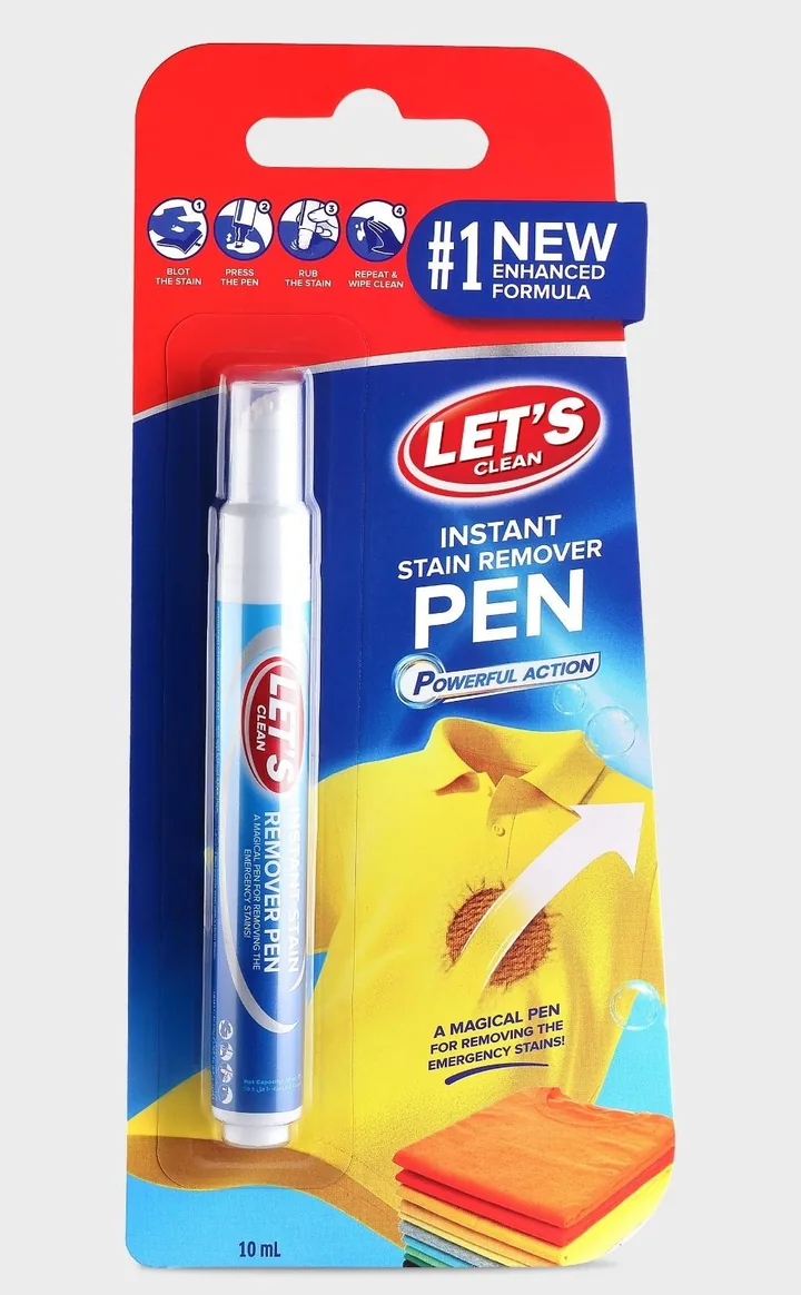 Instant Stain Remover Pen — LET'S Clean by DTIC