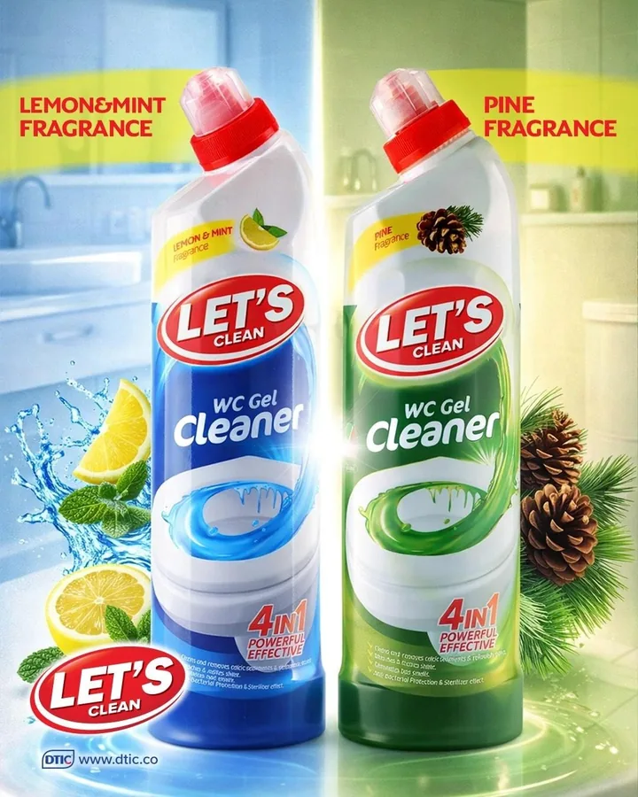 WC Gel Cleaner — LET'S Clean by DTIC