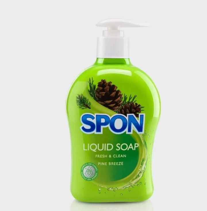 Fragrances: Sea Breeze, Spring Rose, Pine Breeze, Lavender Breeze Hand Liquid Soap — SPON by DTIC